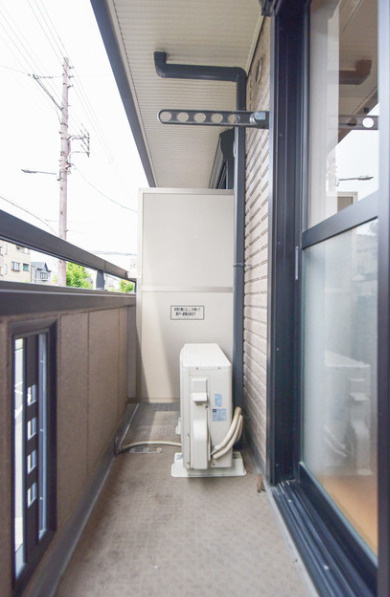 リーブルひまわりのバルコニー
