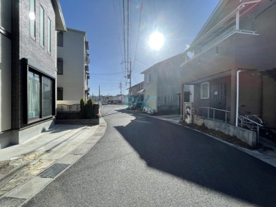 【前面道路含む現地写真】 | 大萱４丁目