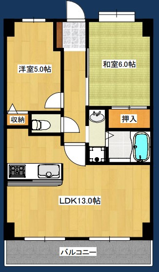 Courregesの間取り