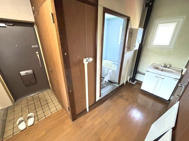湖北台住宅　第七-2号棟3階のランドリースペース