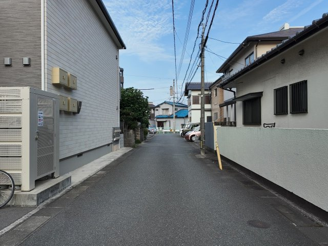 【土地】福岡市南区若久6丁目の前面道路含む現地写真