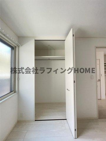 久留米市六ツ門町のアパートの収納|こまごまとしたものを収納できそうですね