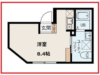 【間取り】 | フィエルテ東向島