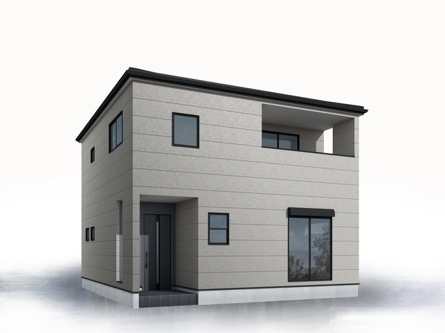 【Livele Garden】　古河市三杉町　全4邸の完成予想図|〇３号棟　完成予想図〇
※パースは、あくまでもイメージです。