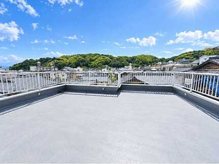 呉市長浜4丁目中古戸建のバルコニー