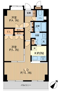 【間取り】 | プリヴェ根岸 | 間取り