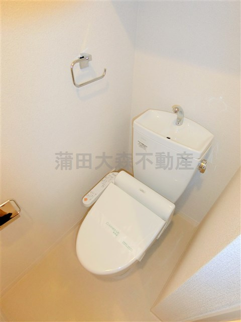ライジングプレイス蒲田南のトイレ|トイレ　温水洗浄便座