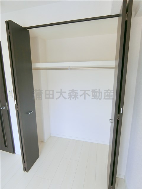 ライジングプレイス蒲田南の収納|収納　1メートル程の使いやすいクローゼット