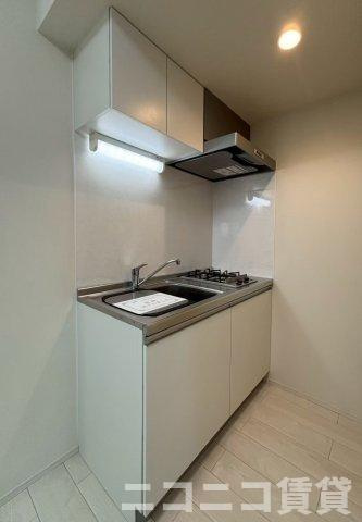 葛飾区東金町３丁目のアパートのキッチン|別号室イメージの為、現状を優先致します。