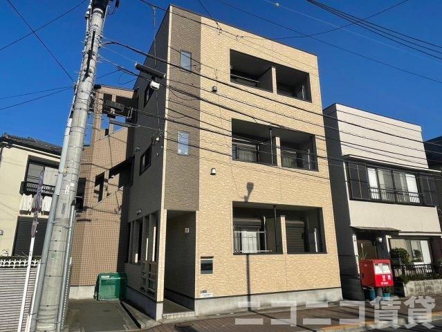 葛飾区東金町３丁目のアパートの外観