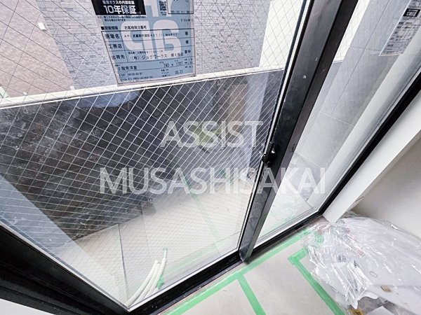 ＭＥＬＬＡＳ武蔵境のバルコニー