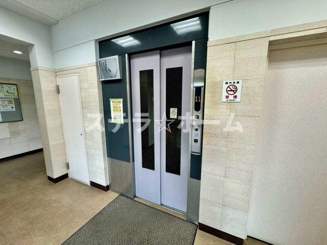 朝日プラザ千里D棟のその他共用部分|エレベーター付きです