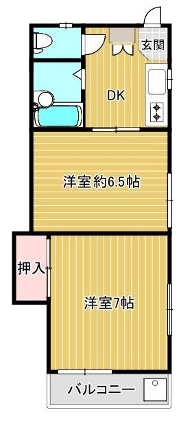 エスパシオ田無の間取り