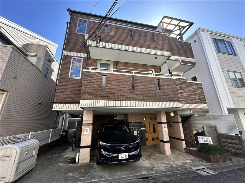 杉並区高円寺南３丁目の賃貸マンションの外観|落ち着いた雰囲気の外観です