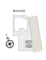 ワイウッドコート加須市下高柳第14期　新築一戸建て　02の区画図|2号棟