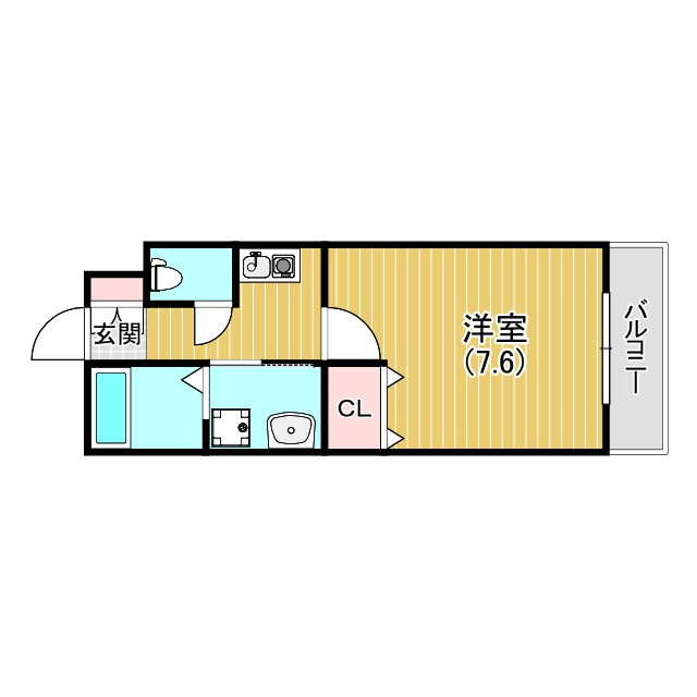 ウエイブの間取り