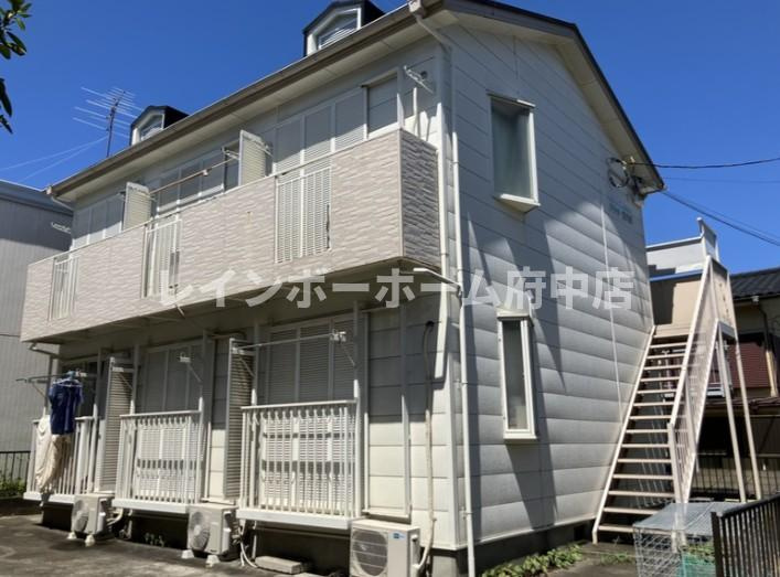 フラット程久保の外観