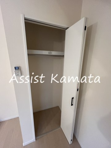 オレンジコートの収納