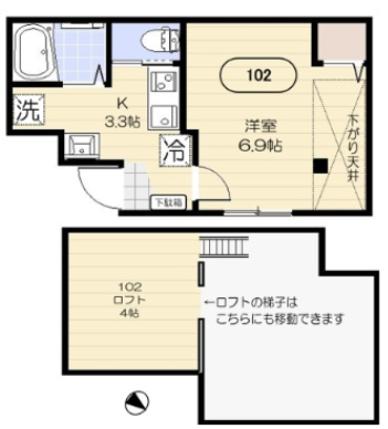 オレンジコートの間取り