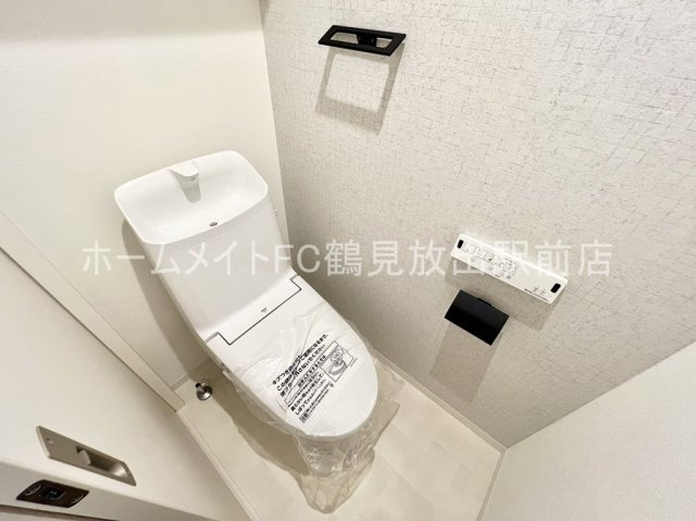 大阪市鶴見区今津南４丁目のアパートのトイレ