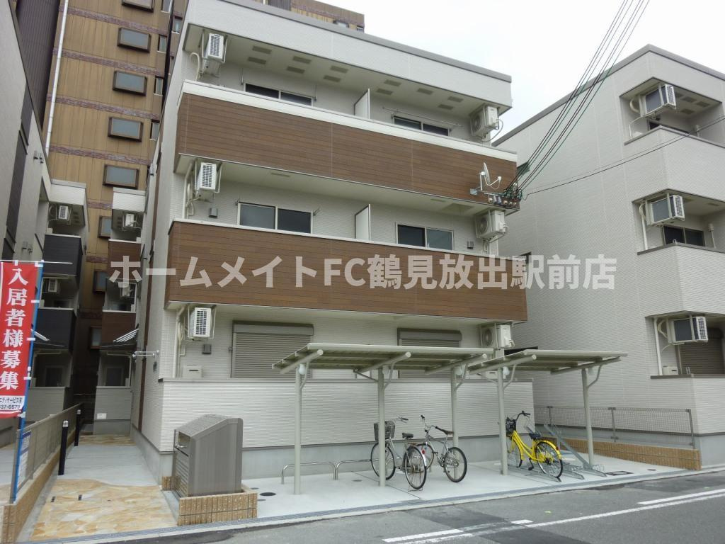 大阪市城東区永田３丁目のハイツの外観
