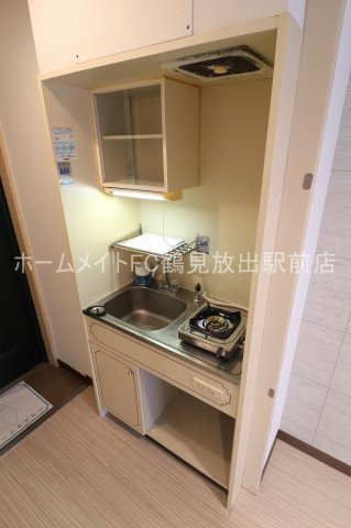 大阪市鶴見区今津北５丁目の賃貸マンションのキッチン
