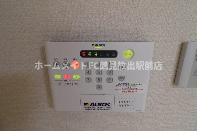 東大阪市森河内西１丁目のアパートのセキュリティ