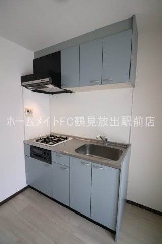 大阪市鶴見区今津南４丁目の賃貸マンションのキッチン
