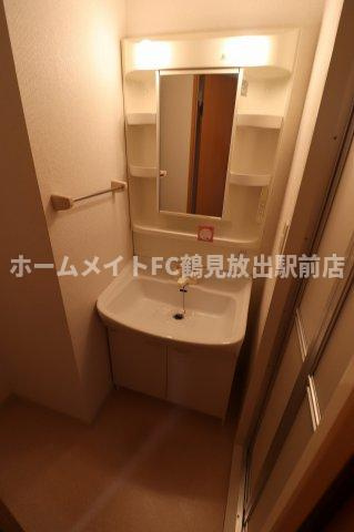 大阪市城東区諏訪１丁目の賃貸マンションの洗面所