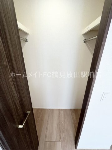 大阪市城東区永田２丁目のアパートの収納