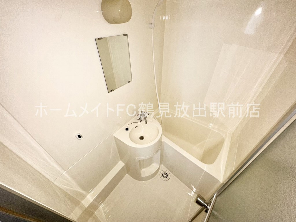 大阪市城東区天王田の賃貸マンションの浴室