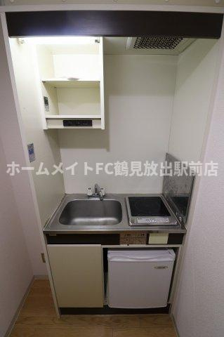 大阪市鶴見区今津中４丁目の賃貸マンションのキッチン
