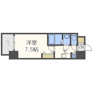 ウォークフォレスト御幸町の間取り|ウォークフォレスト御幸町　間取り