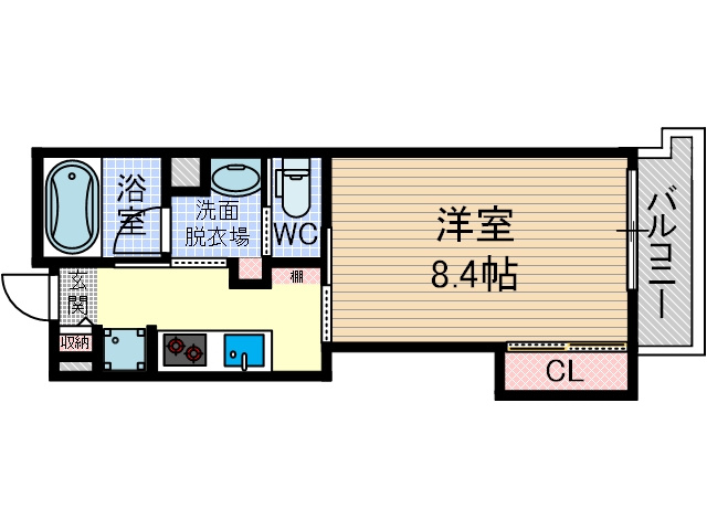 【間取り】 | アンソレイユ茨木中津町