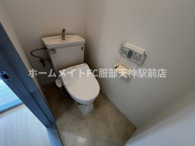 愛名マンションのトイレ