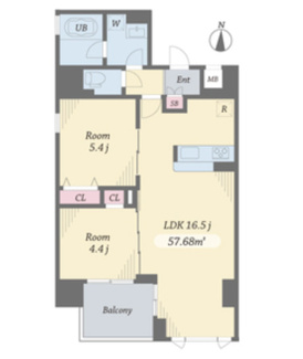 【間取り】 | エルシノア住吉