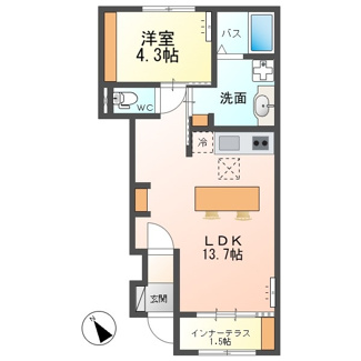 【間取り】 | 阿見町うずら野2丁目新築アパート(仮