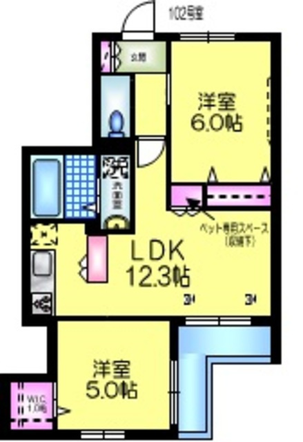 Ｍａｉｓｏｎ　Ｃｅｒｉｓｉｅｒ　メゾンスリジェの間取り|★開放感のある綺麗な間取り★