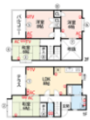 ライブタウン枝光の間取り