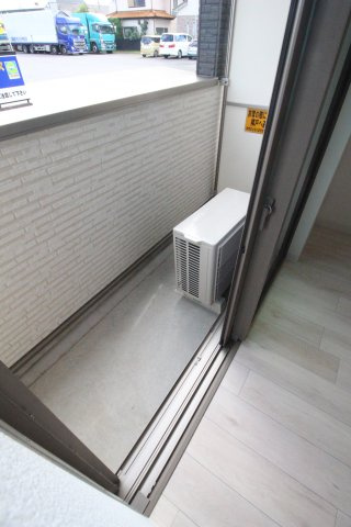パシフィックコートのバルコニー