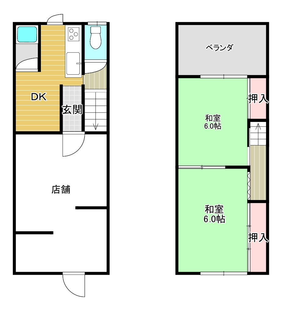 寝屋川市太秦桜が丘　中古テラス