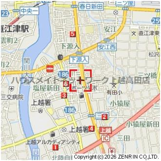 D-ROOM上源入の地図|位置図