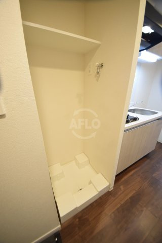 ララプレイス難波ガルテンの洗面所|ララプレイス難波ガルテン　室内洗濯パン