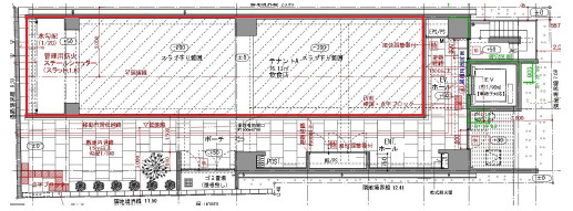 プライブ心斎橋プレイス１階の間取り