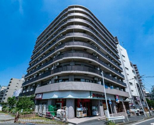 リバーデイズ綱島の外観