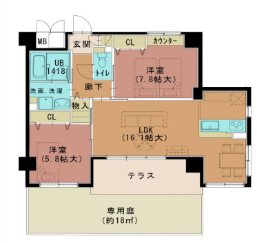 【間取り】 | Dios城東