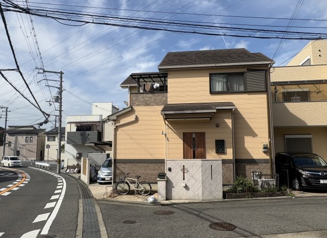 泉大津市板原町3丁目戸建の前面道路含む現地写真