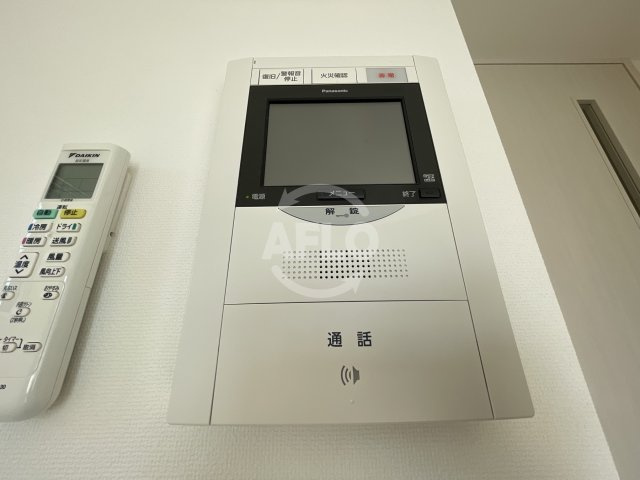 ファーストステージ江戸堀パークサイドのセキュリティ|ファーストステージ江戸堀パークサイド　モニターホン