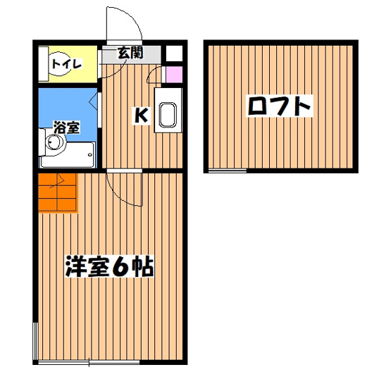 【間取り】 | ロッシェル橋本6