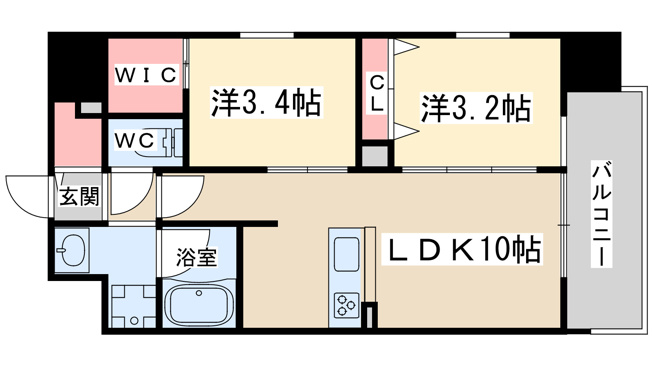 【間取り】 | ソルテラスUMEDA　NORTH